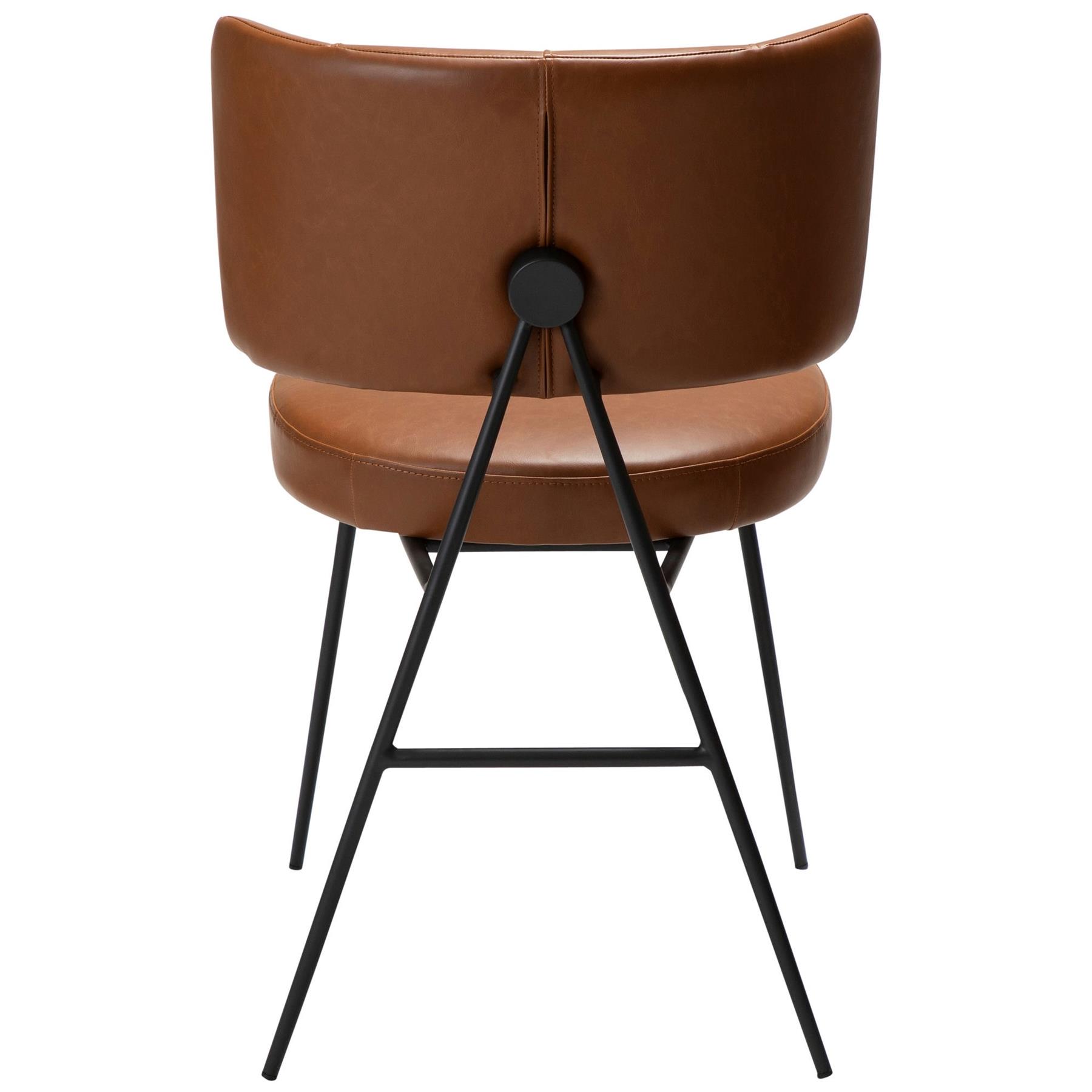 Dan-Form Roost Eetkamerstoel Vintage Lichtbruin set van 2