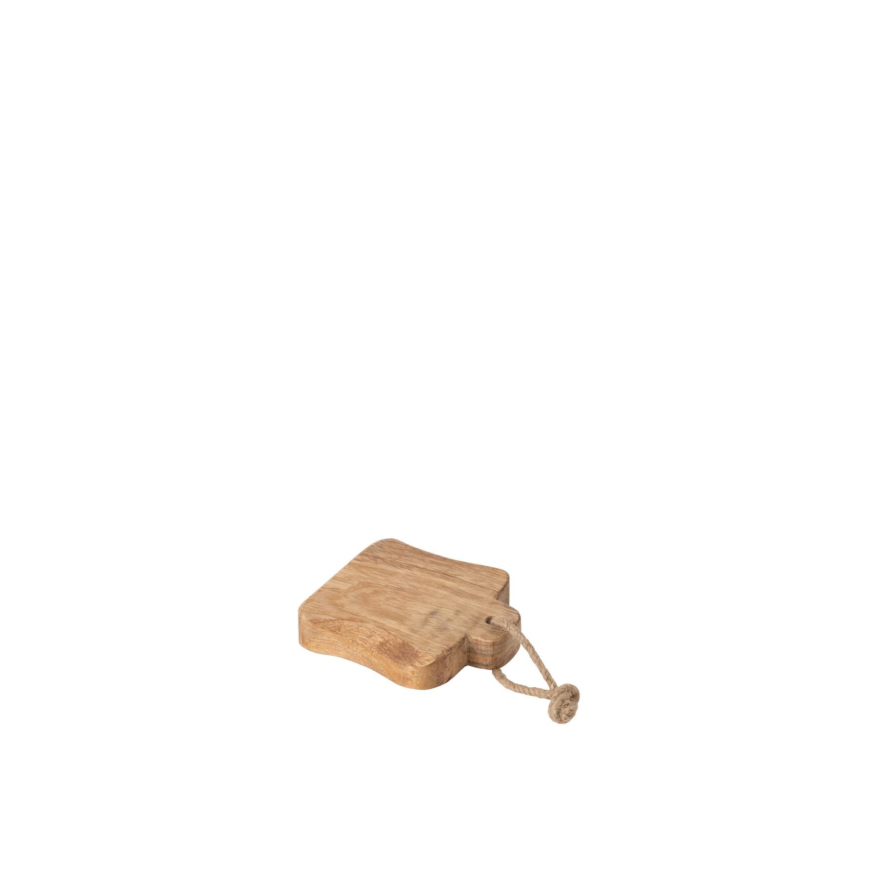 J-Line snijplank Organic - hout - naturel - mini