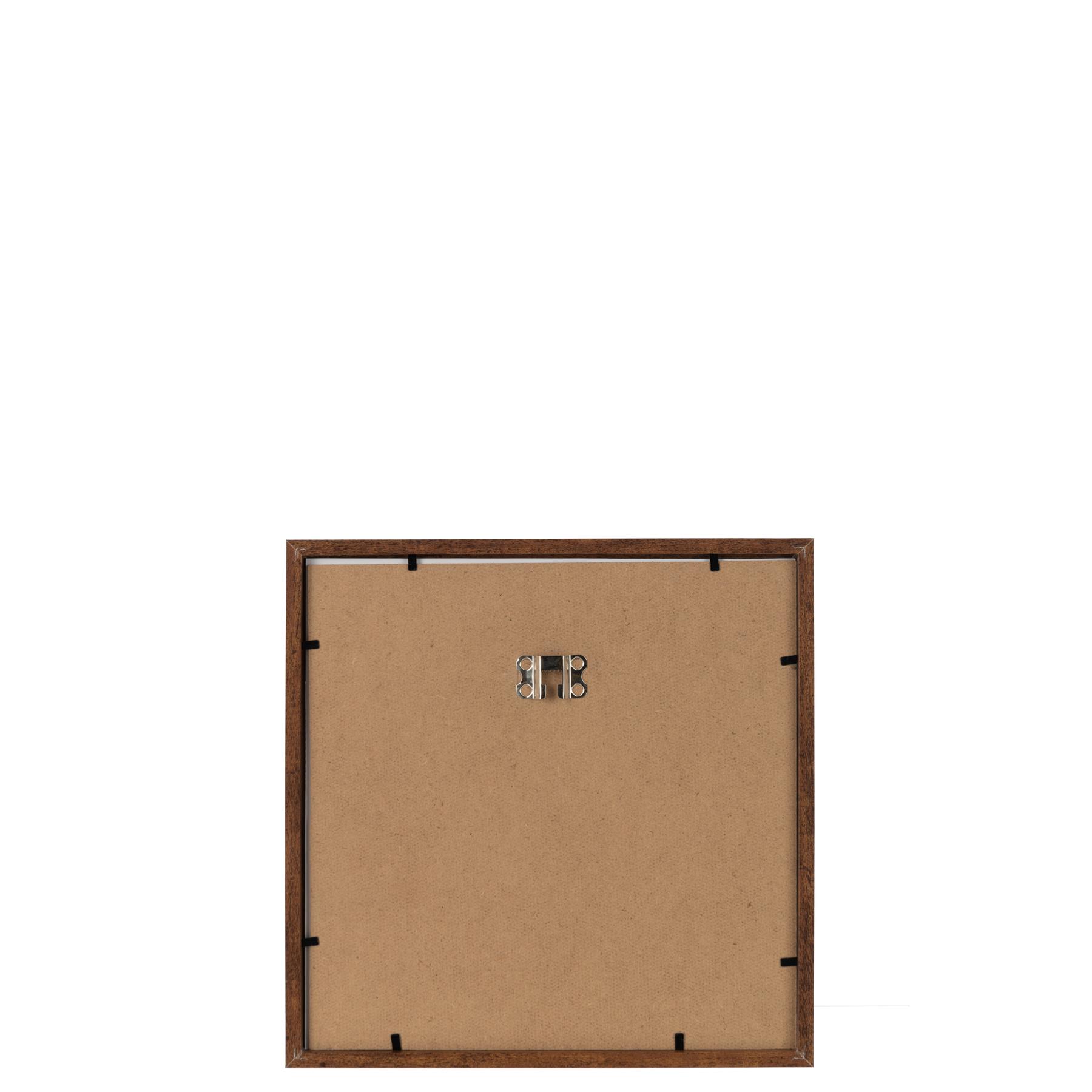 J-Line fotolijst Basic - hout - donkerbruin - large - 2 stuks