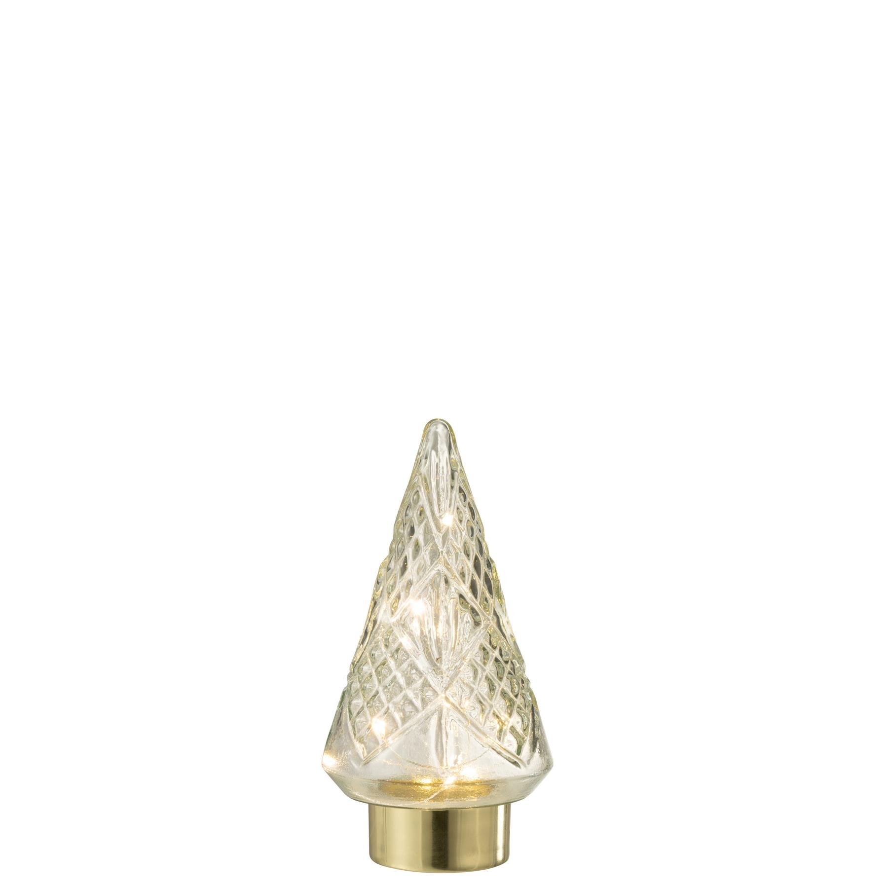 JLine Kerstboom Led Glas Transparant Small Set van 1 kopen? Shop bij