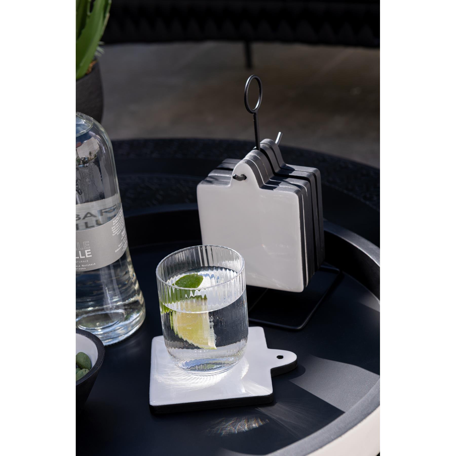 J-Line glas Kyle - glas  - transparant - 6 stuks