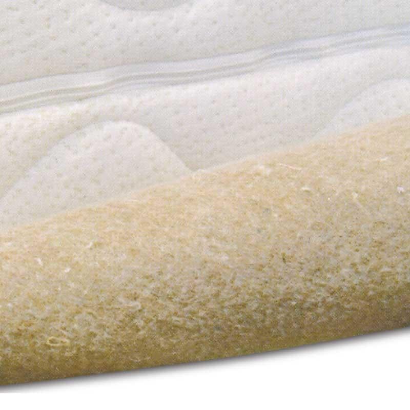 Jutta Matrasonderlegger - Jute  Matrasbeschermer - 90x210cm