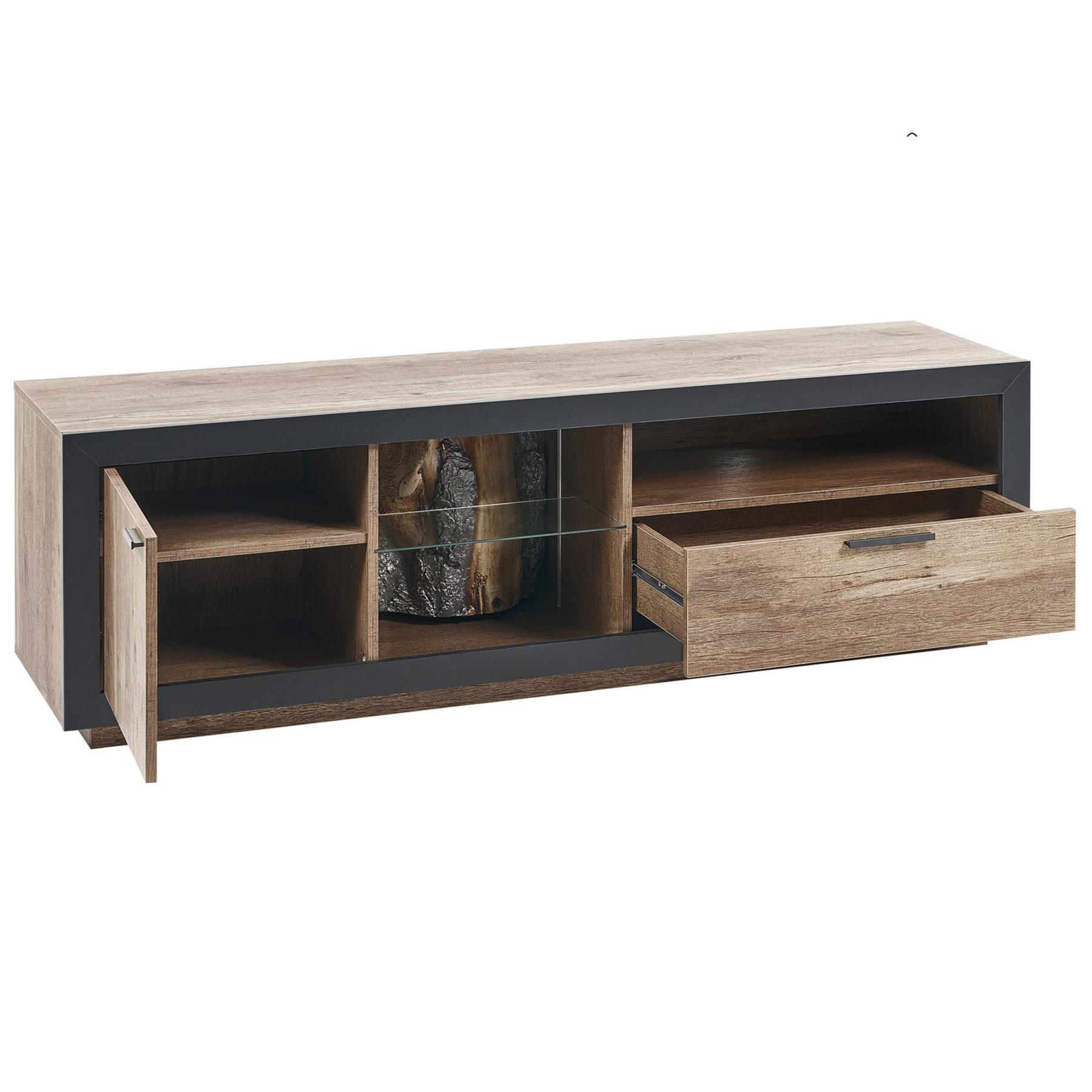 Beliani - MARANA - TV-meubel - Lichte houtkleur - MDF