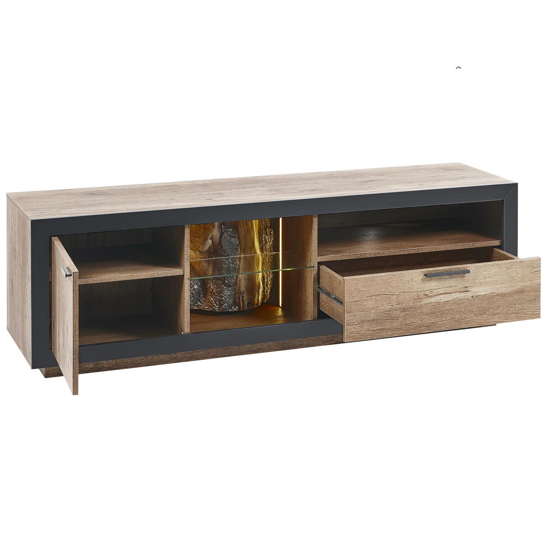 Beliani - MARANA - TV-meubel - Lichte houtkleur - MDF