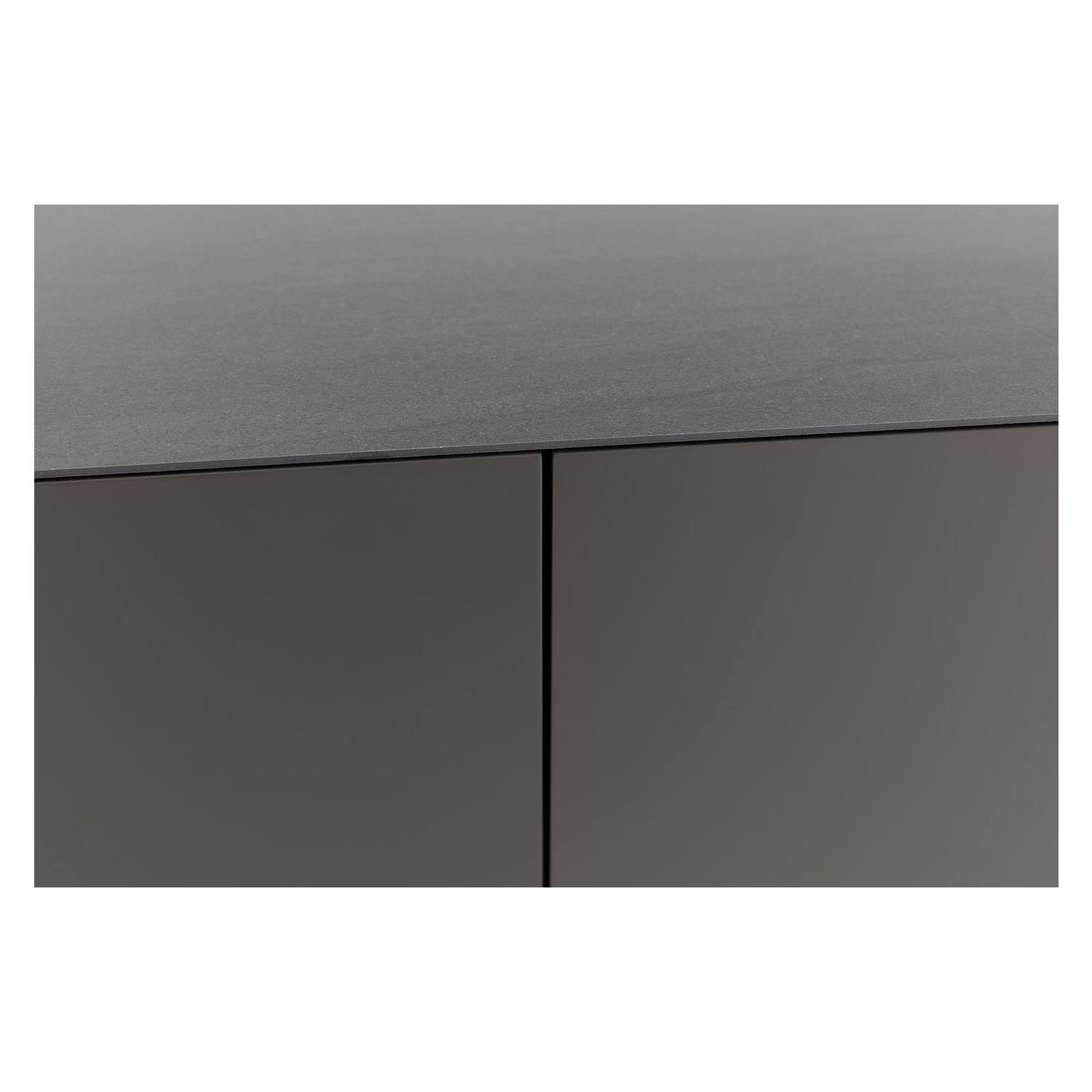 Goossens Dressoir Monza Zijdeglans in mdf