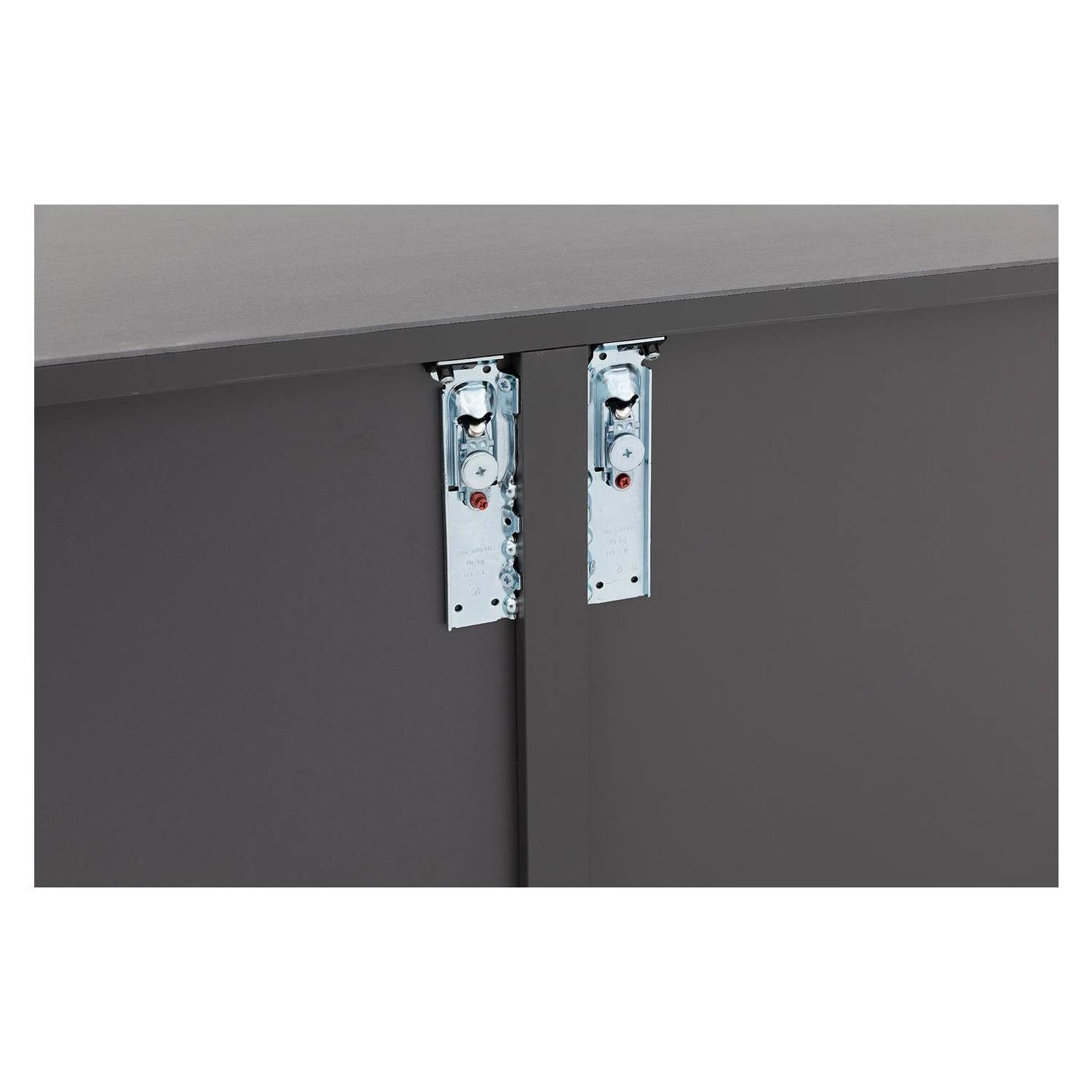 Goossens Dressoir Monza Zijdeglans in mdf