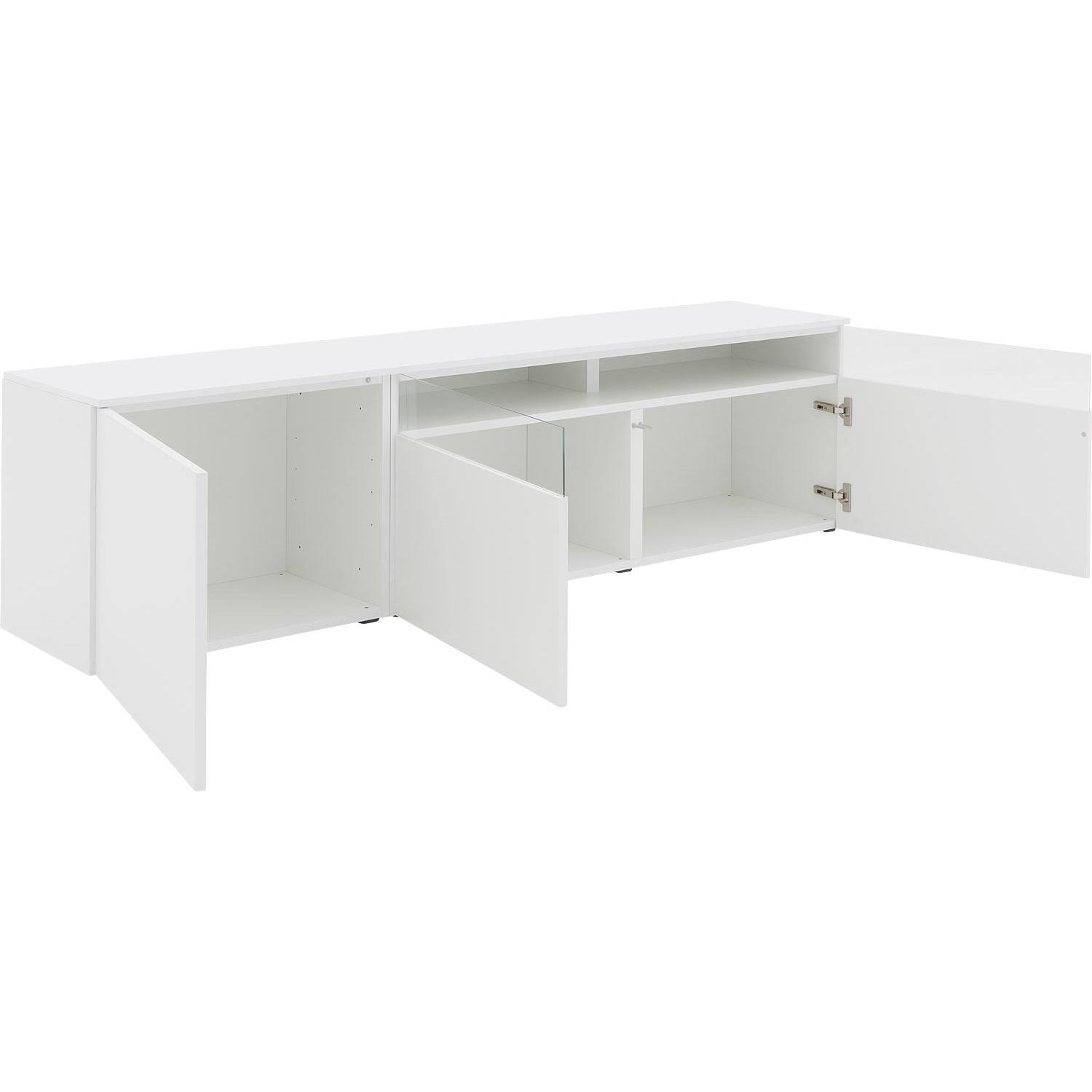 Goossens Wandmeubel Monza Ecowood in mdf