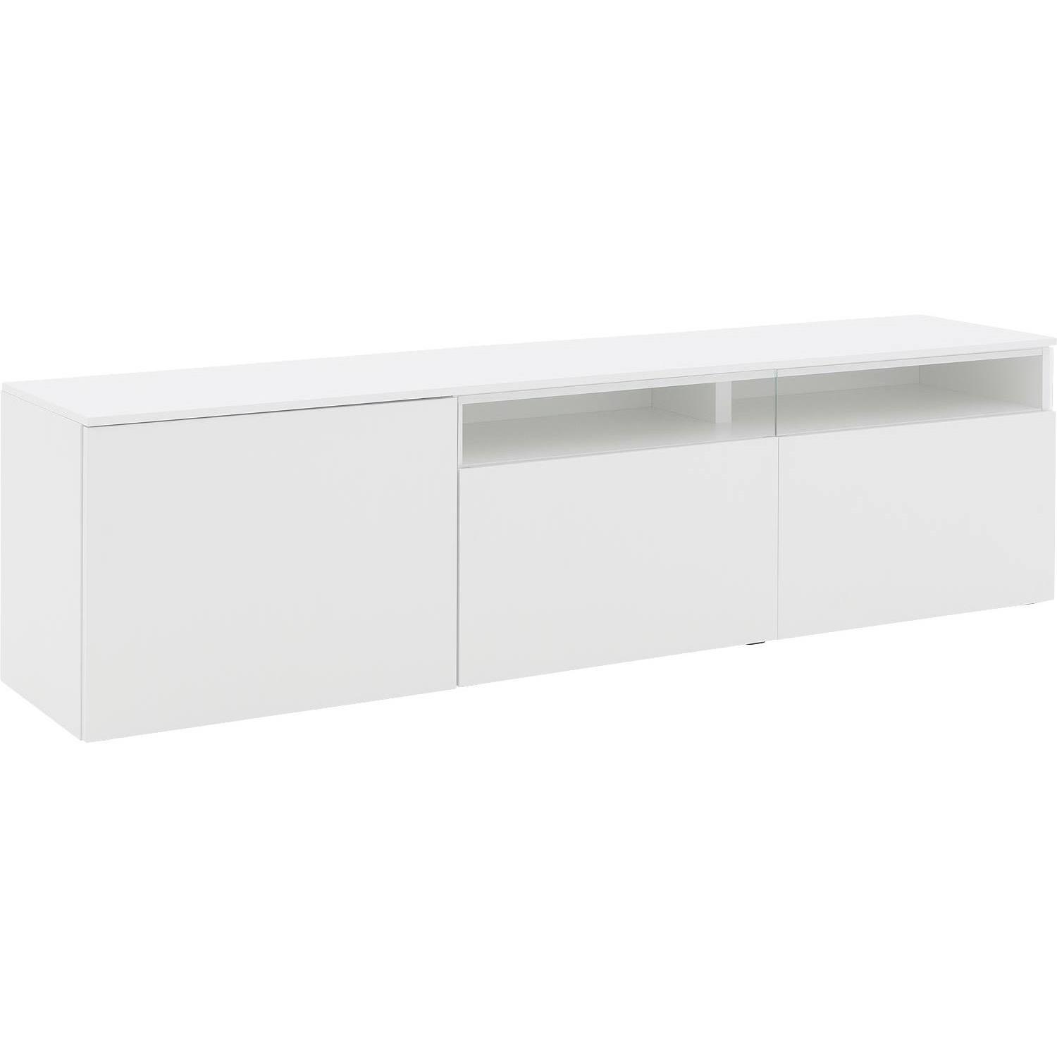 Goossens Wandmeubel Monza Ecowood in mdf