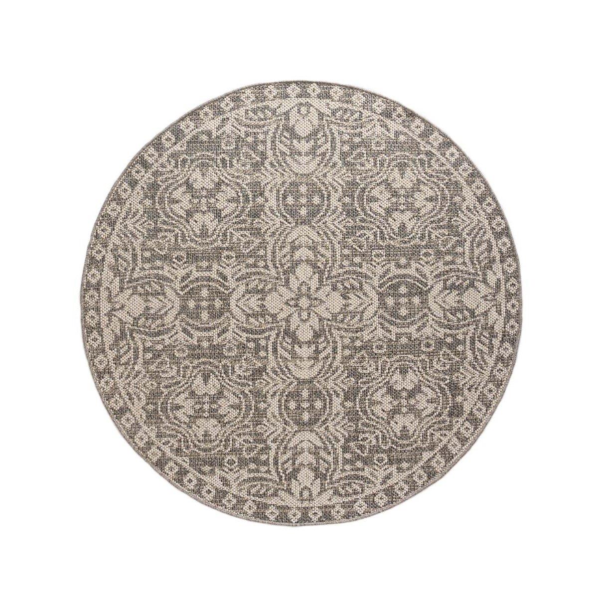 Boho Me Rond Buitenkleed Sunny Oriental Grijs Cm Rond Kopen