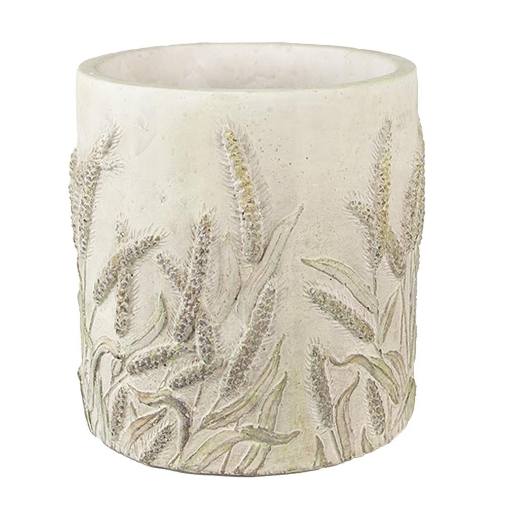 Clayre Eef Bloempot X Cm Beige Groen Steen Korenhalmen Kopen Shop Bij Vtwonen By Fonq