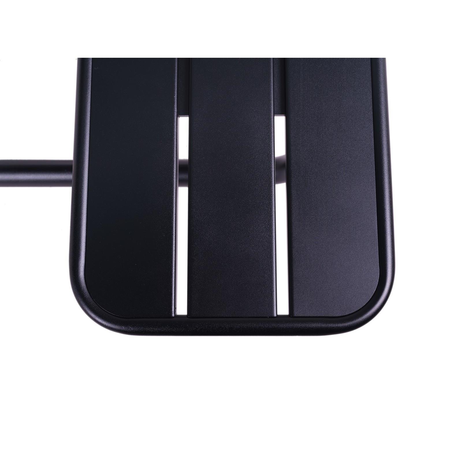 Metalen picknicktafel Max zwart