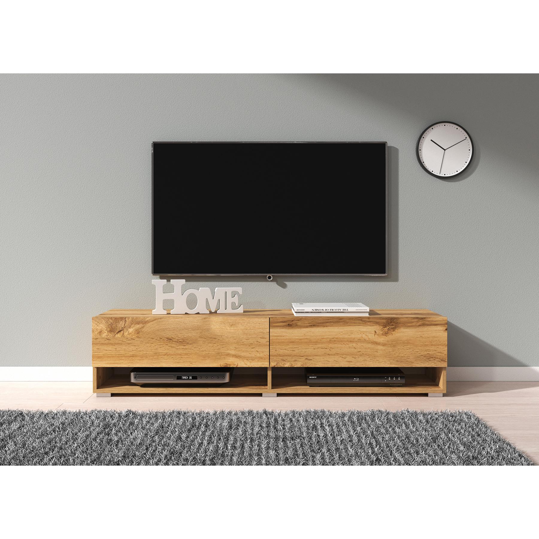 Meubella TV-Meubel Asino - Eiken - 140 cm