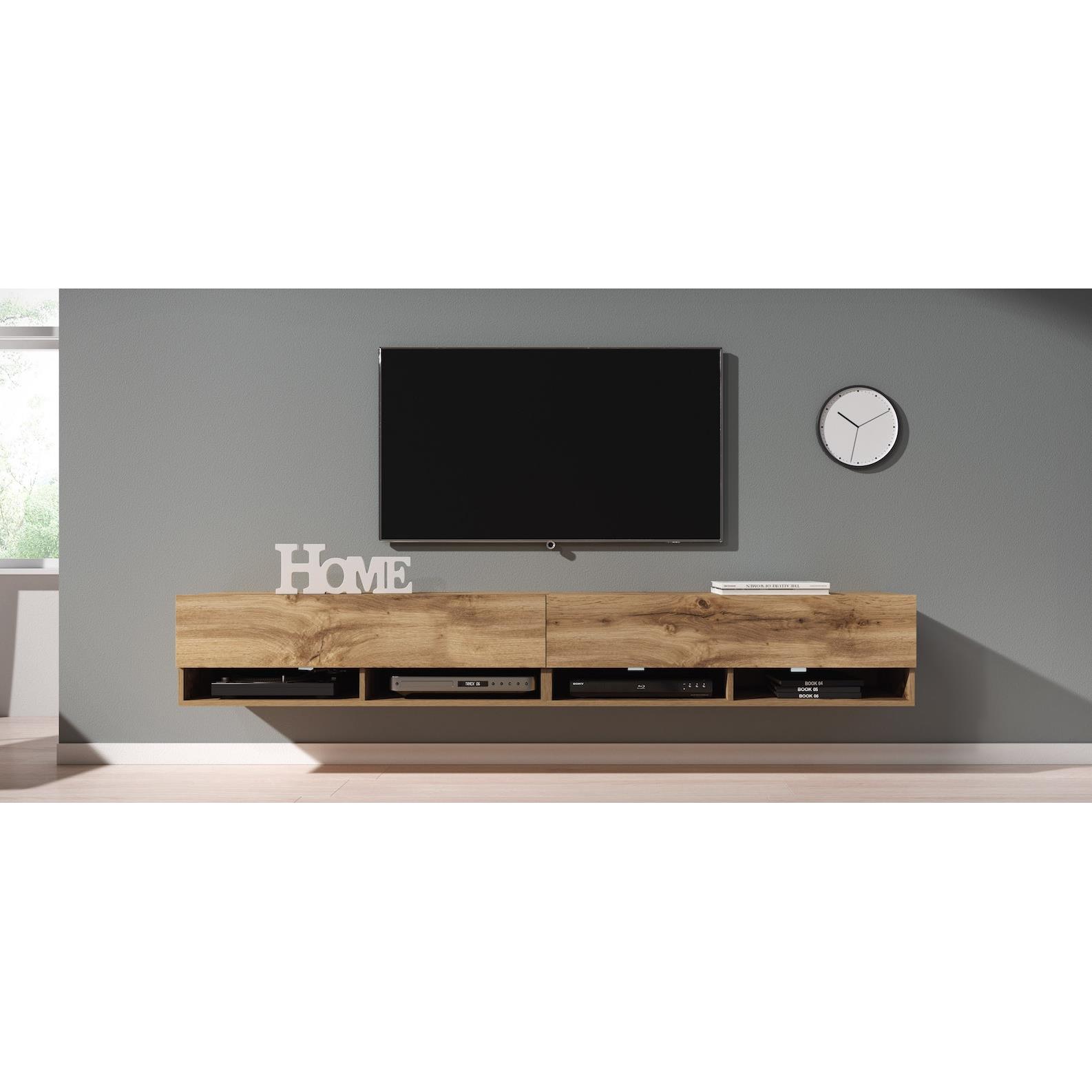 Meubella TV-Meubel Asino - Eiken - 200 cm