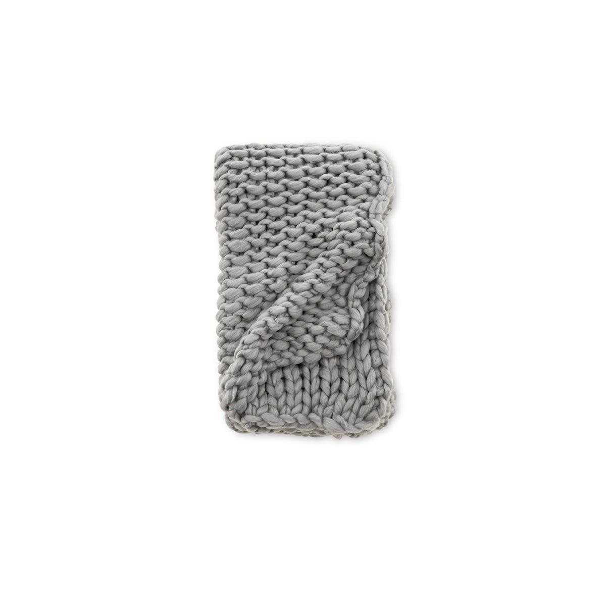 Nest living Verena plaid grijs - 170 x 130 cm