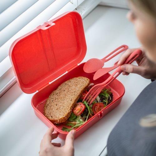 Reisbestek, Set van 3, Medium, Organic, Natuur Koraal - Koziol | Klikk