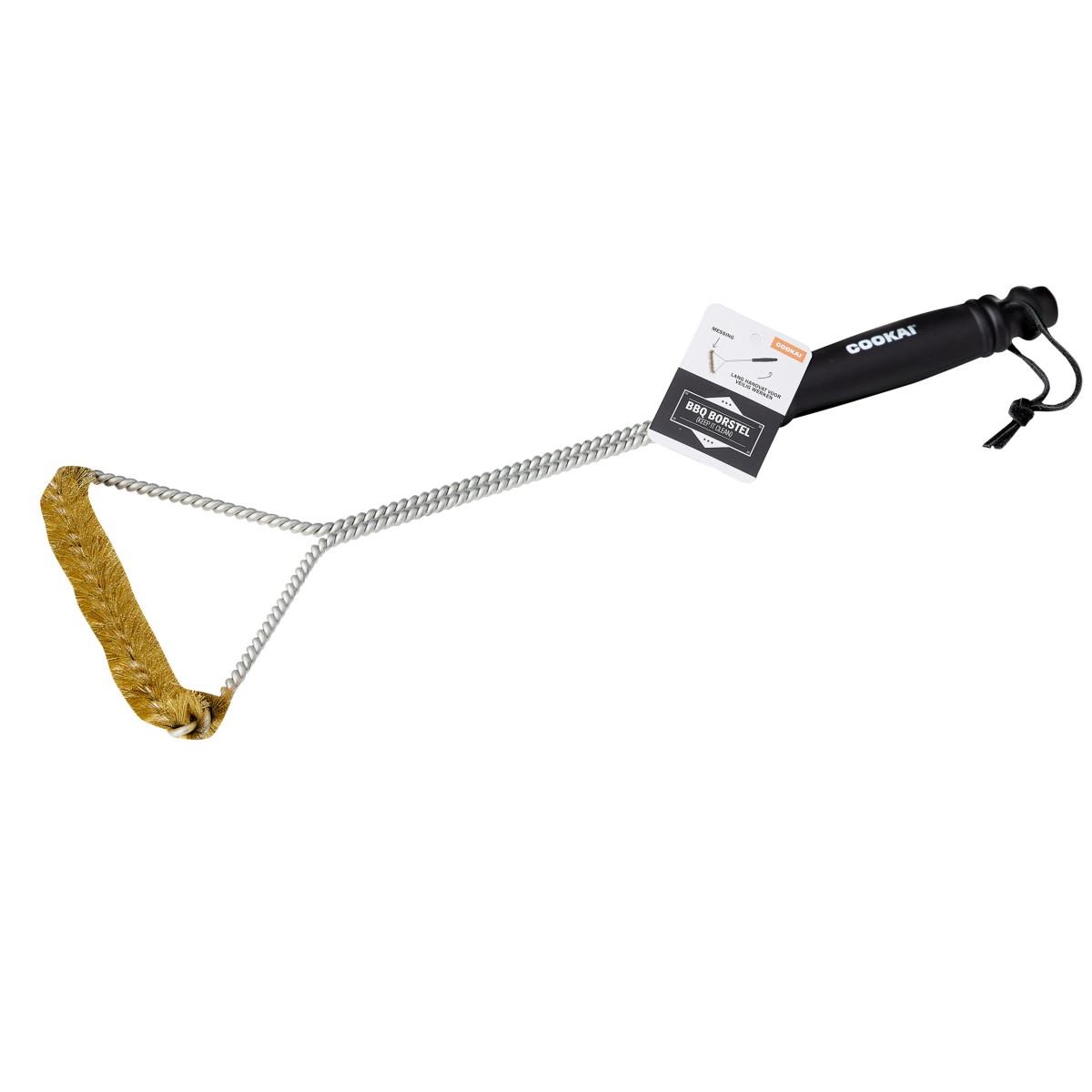 Cookai - Barbecueborstel, Messing, 41 cm - Cookai