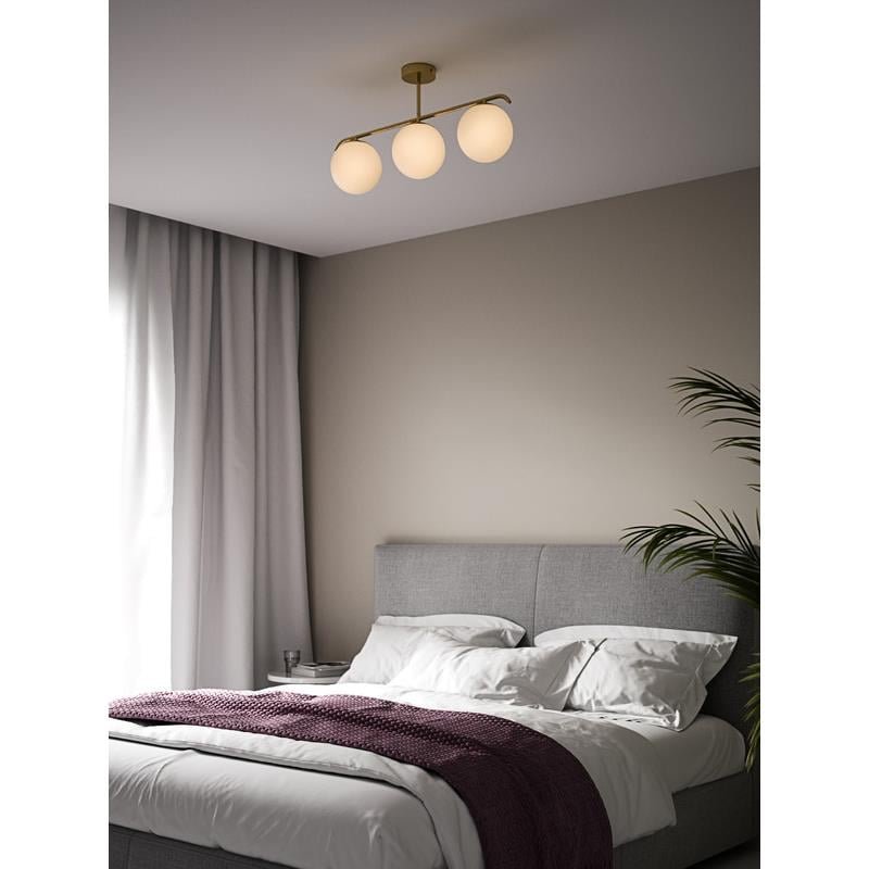 Nordlux Grant 42 Plafondlamp Messing E14
