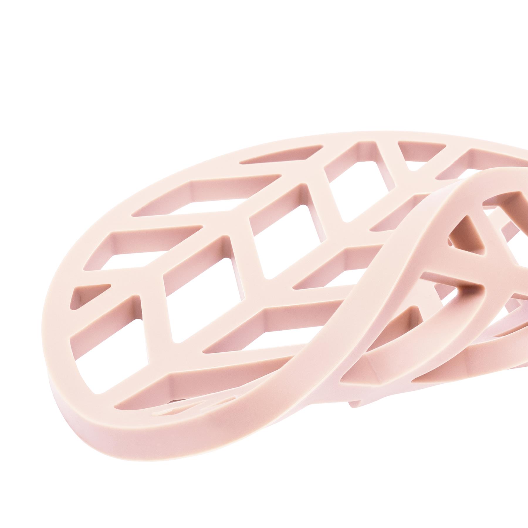 Krumble Pannenonderzetter met pijlen patroon - Roze - Set van 4