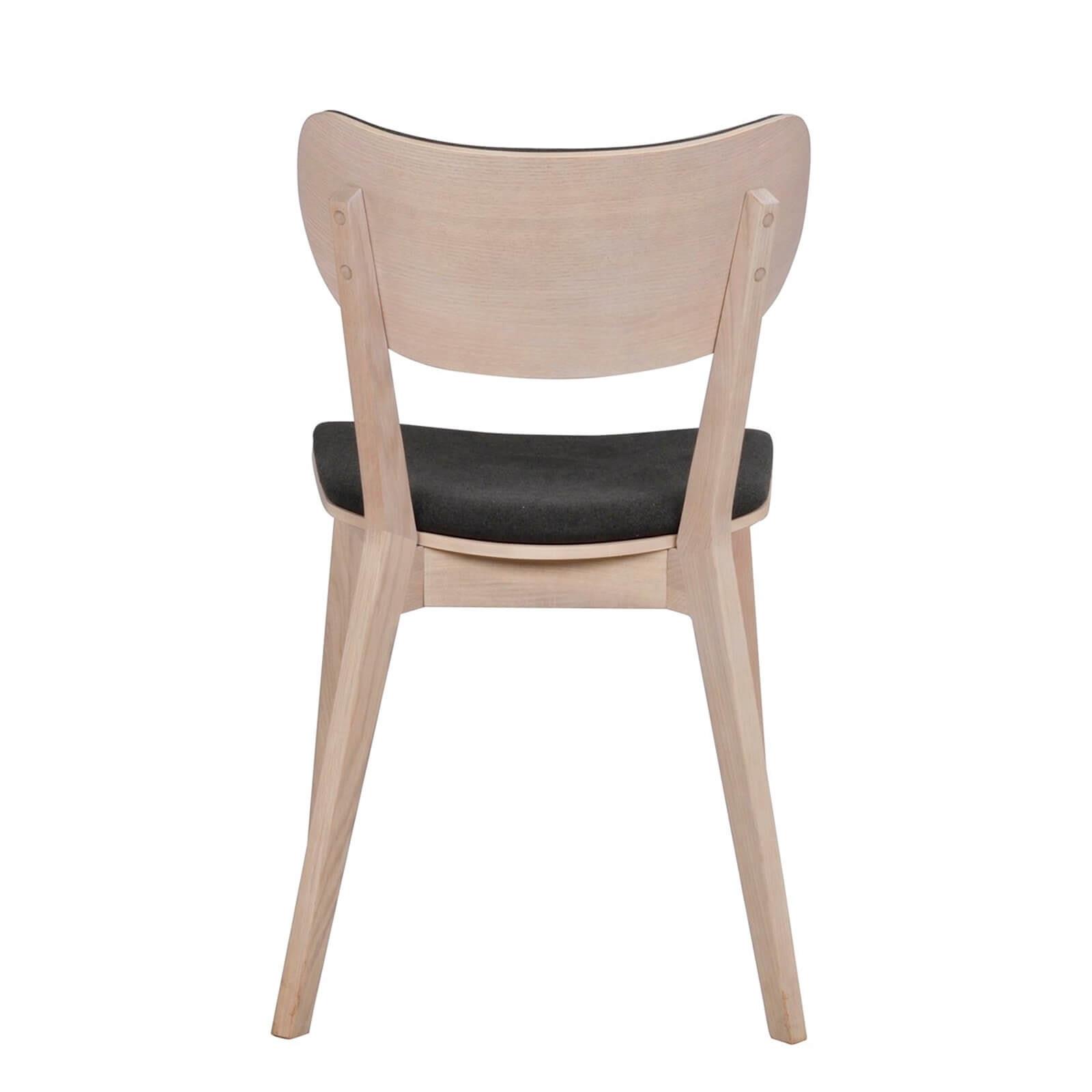 Rowico Home Kato Eetkamerstoel Whitewash - Grijs - Set Van 2