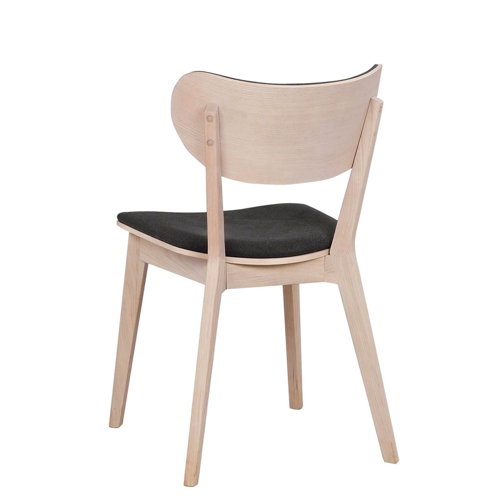 Rowico Home Kato Eetkamerstoel Whitewash - Grijs - Set Van 2