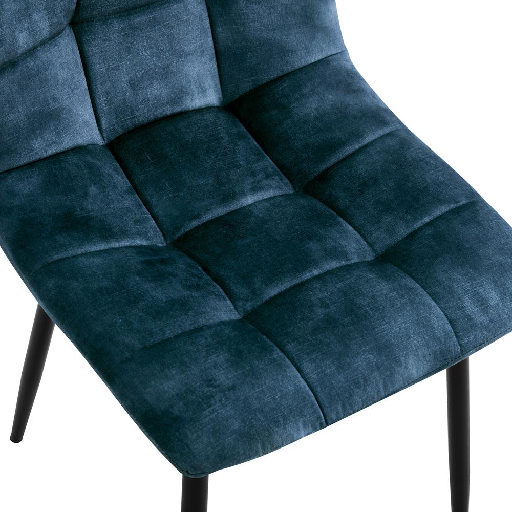 by fonQ Ace Eetkamerstoel - Velvet - Petrol