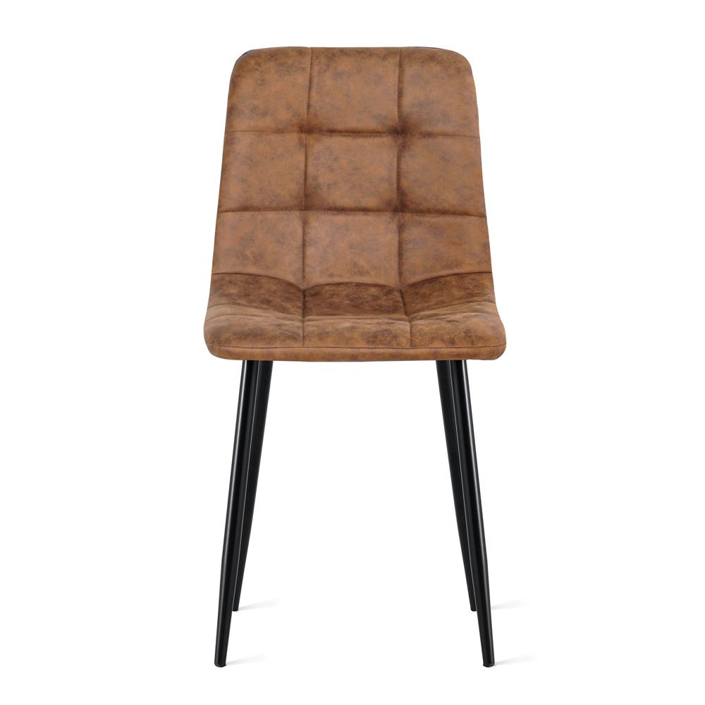 by fonQ Ace Eetkamerstoel - Microleder - Cognac