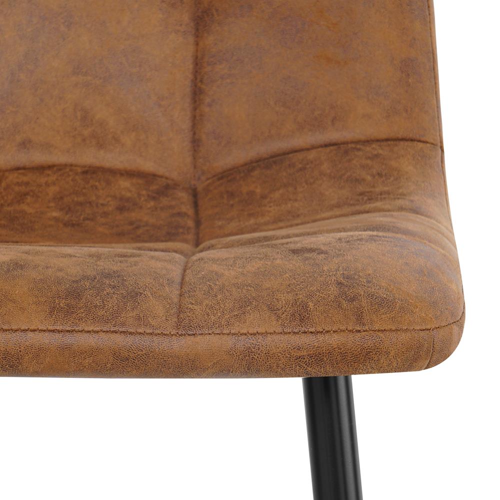 by fonQ Ace Eetkamerstoel - Microleder - Cognac