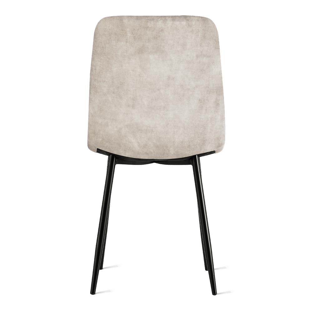 by fonQ Ace Eetkamerstoel - Velvet - Taupe