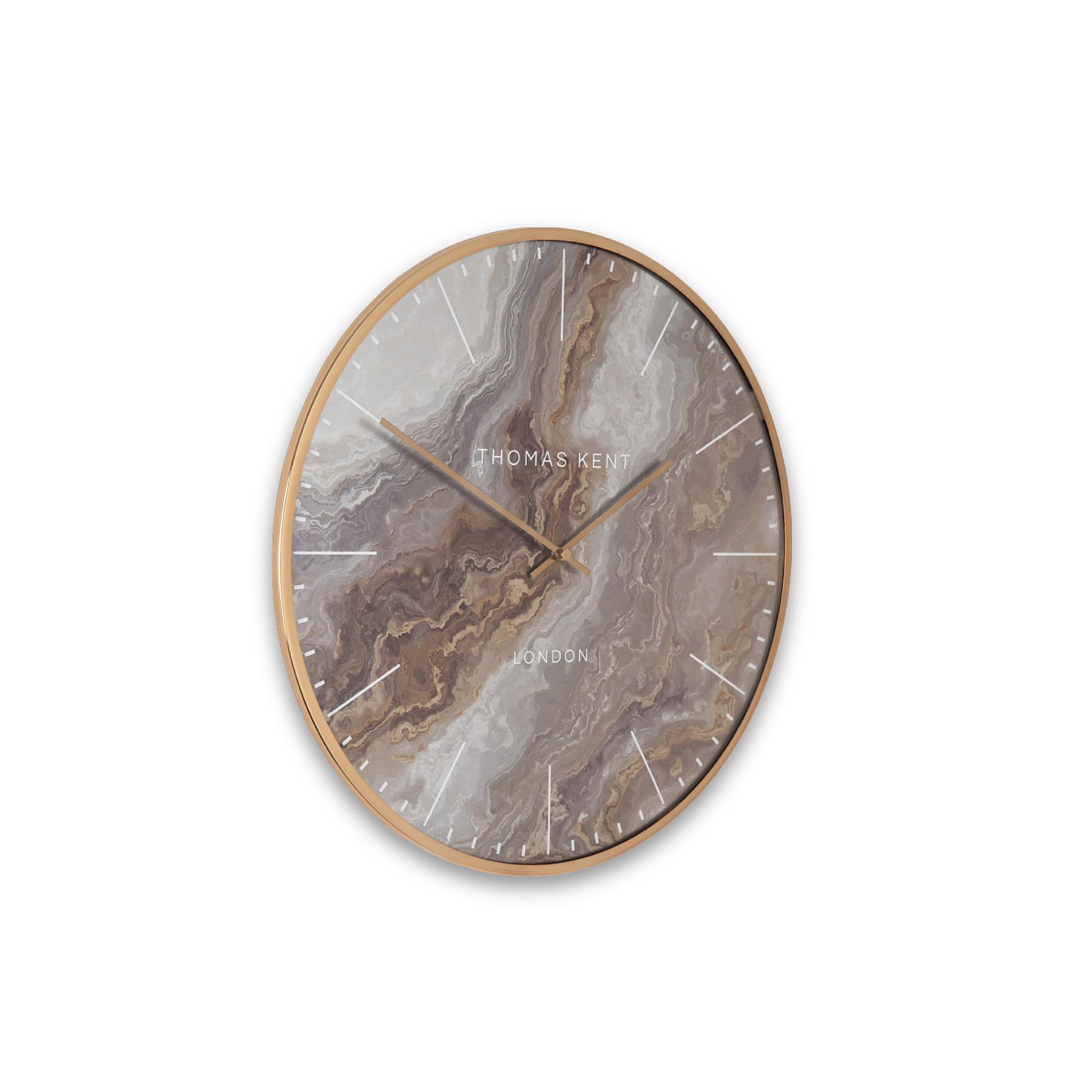 Thomas Kent Klok ro Oyster S Ø55CM Amber|Goud
