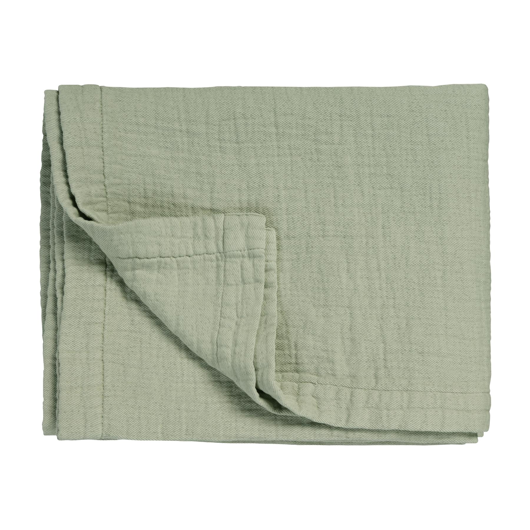 Pure 68 Plaid|sprei 160x250 Cm Smoke Green