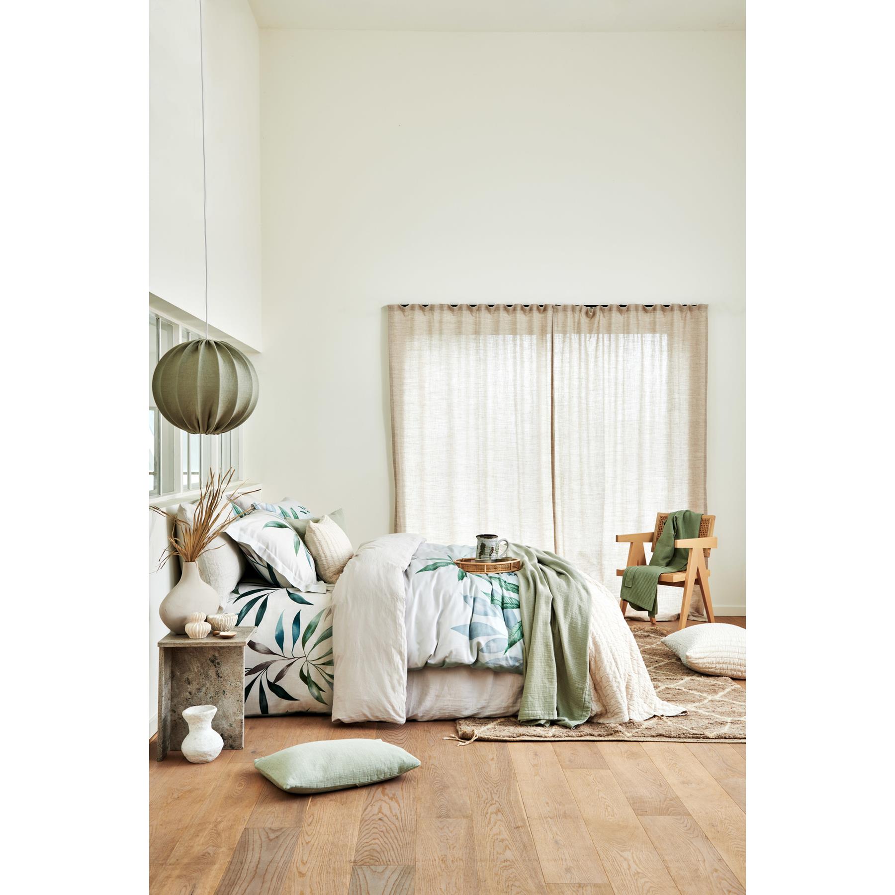 Pure 68 Plaid|sprei 160x250 Cm Smoke Green