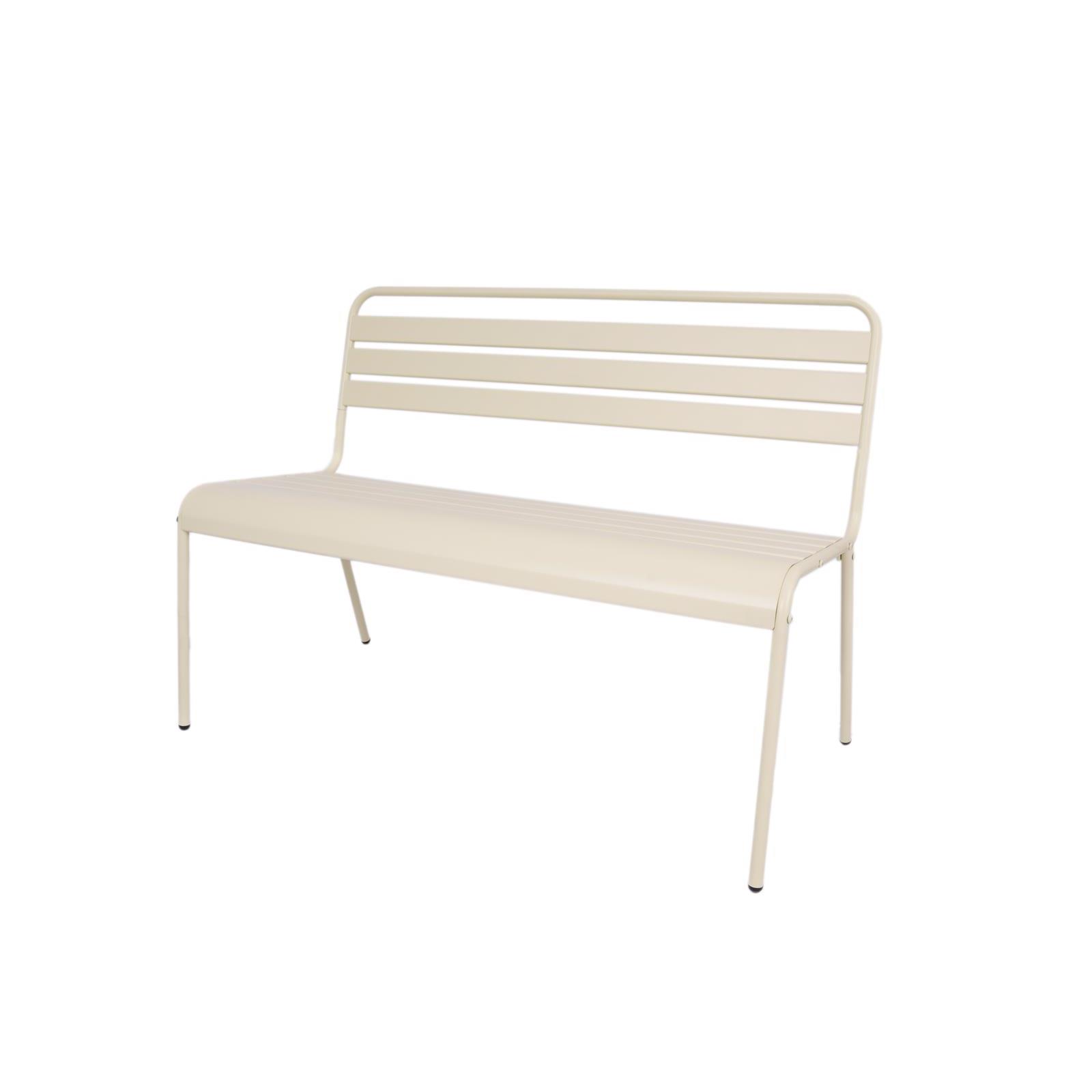 Metalen tuinset Max ivoor 150 cm