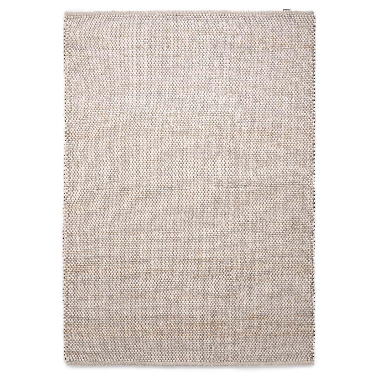 Nordic Weavers Wollen vloerkleed Lett - wit|beige - 250x340 cm