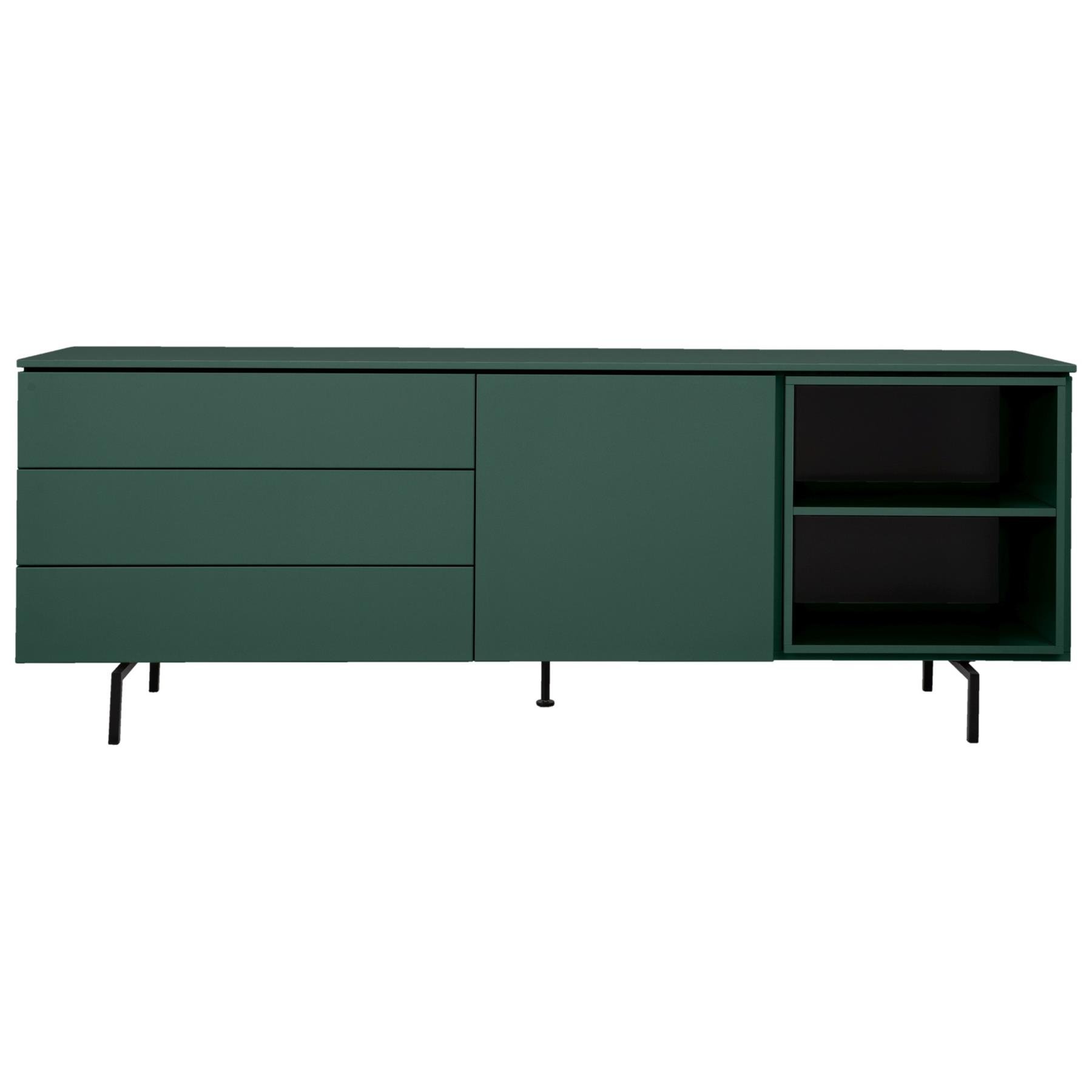 Tenzo Plain Dressoir 210 Cm - Groen kopen? Shop bij fonQ.be!