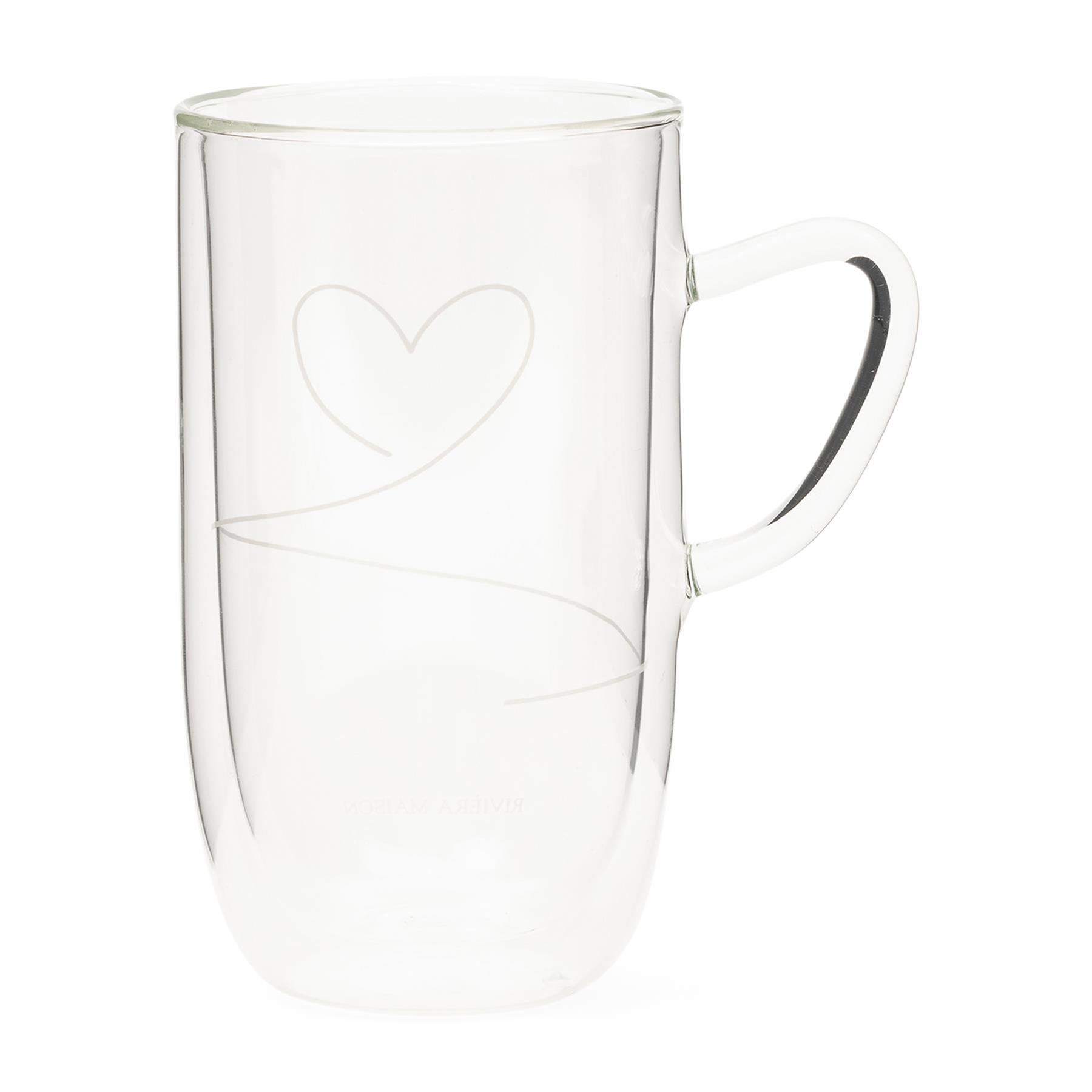 Riviera Maison With Love Dubbelwandige glazen Set 345ml en 400ML
