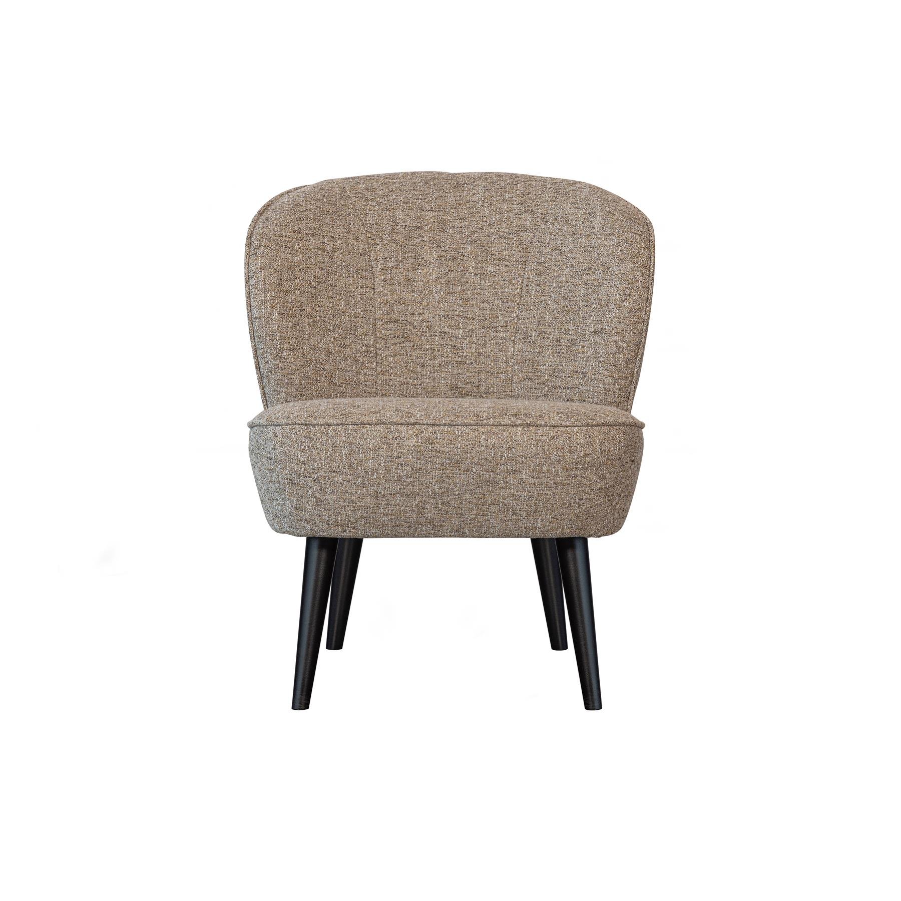 WOOOD Fauteuil Sara - Polyester - Naturel - 71x59x70