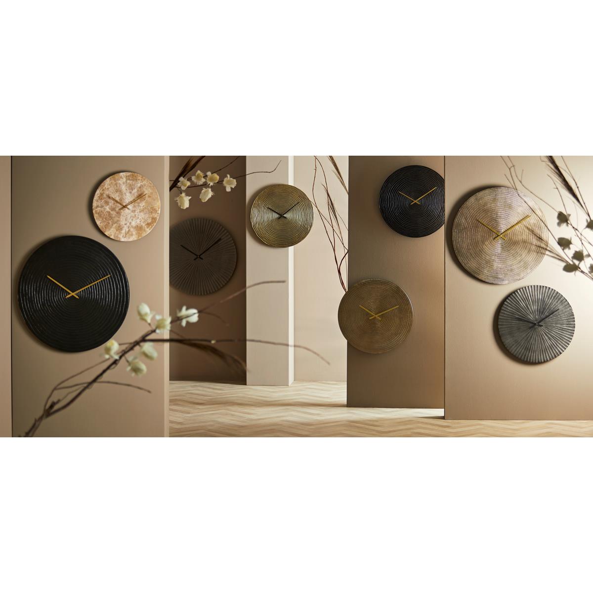 Light & Living Light&living Klok Ø58 cm CERVINO antiek zwart
