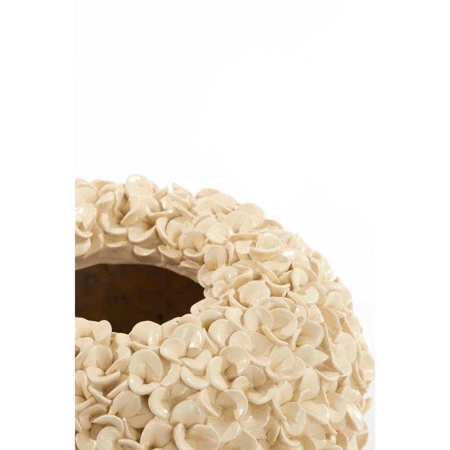 Light & Living - Vaas PHYLIA - Ø38x23cm - Wit