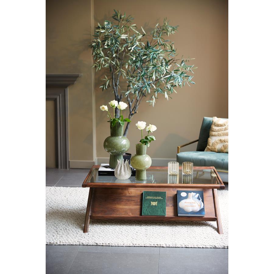 Light & Living - Salontafel YUKI - 112x70x41cm - Bruin