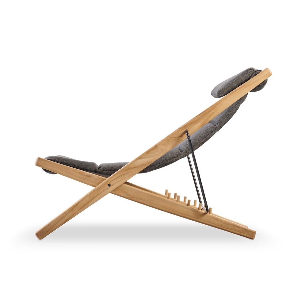 Chill-Dept. - Beaver Creek Outdoor Loungestoel Charcoal