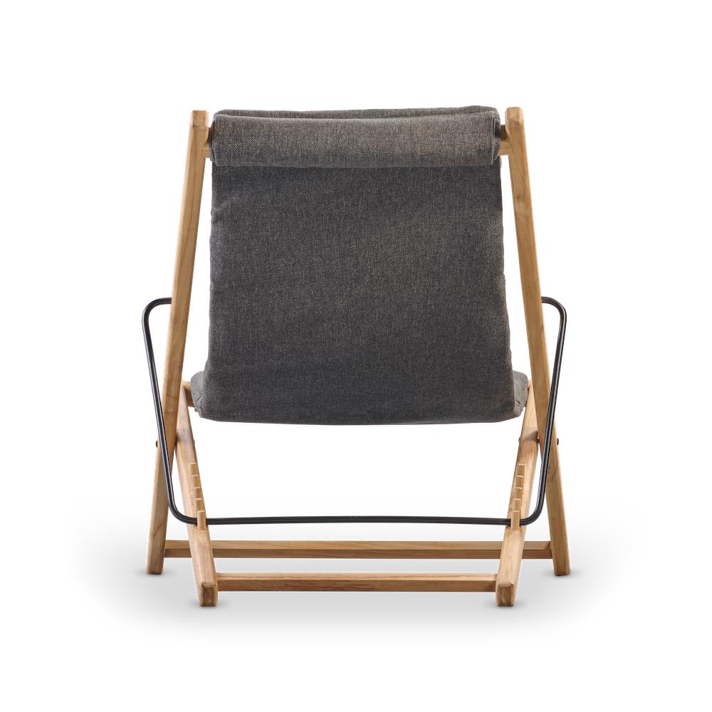Chill-Dept. - Beaver Creek Outdoor Loungestoel Charcoal
