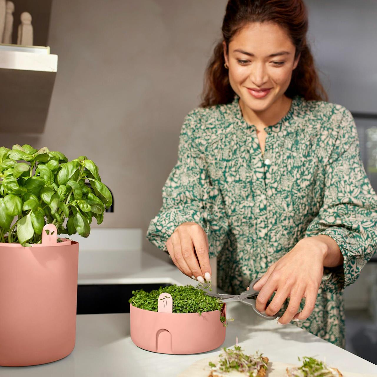 elho Magic Microgreens Kweekpot Ø 17 cm - Roze