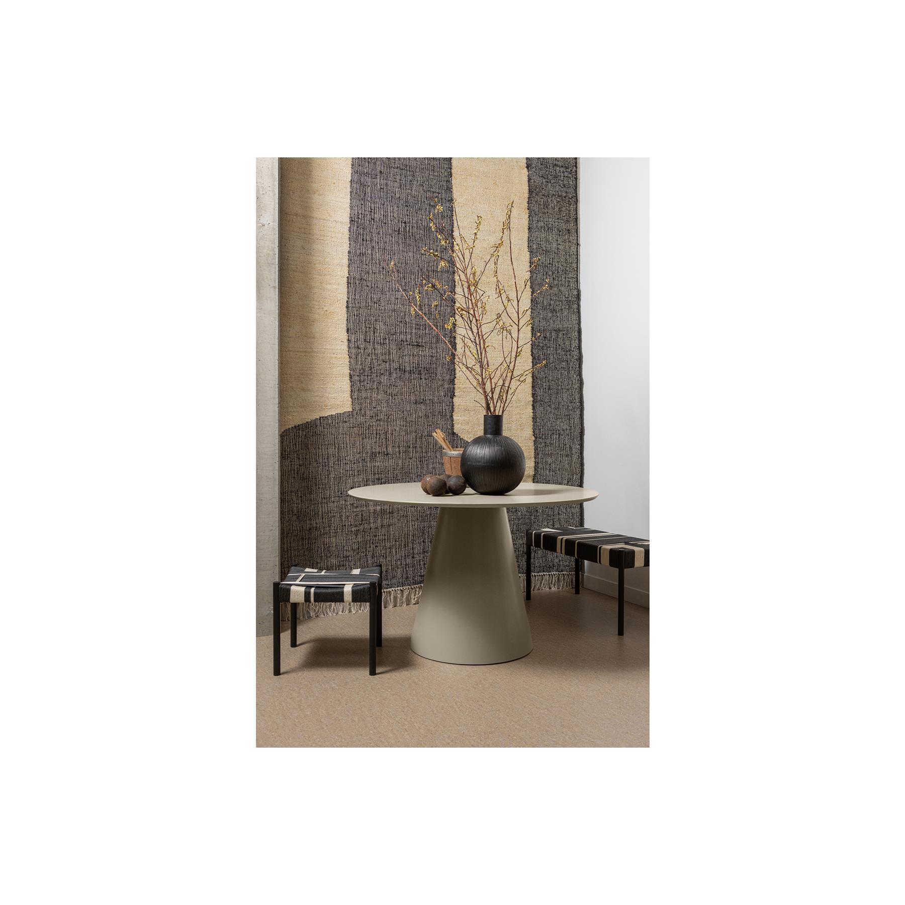 WOOOD Jorre Eettafel - Ø 120 cm - Antique Beige 