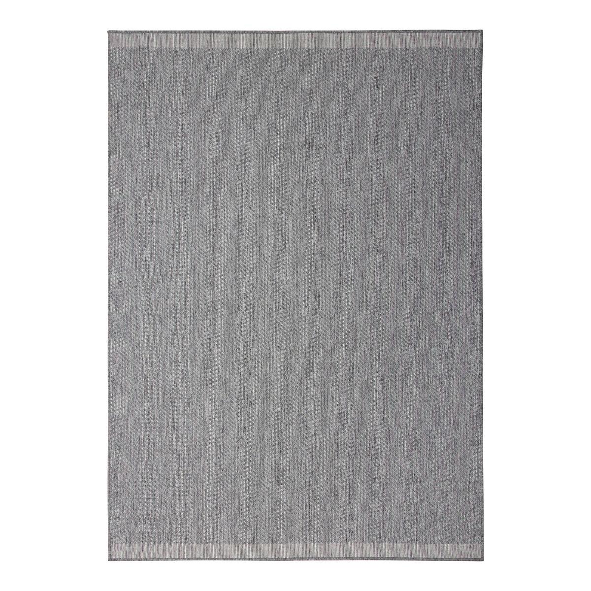 Eva Interior Buitenkleed Border Grijs  200x290cm