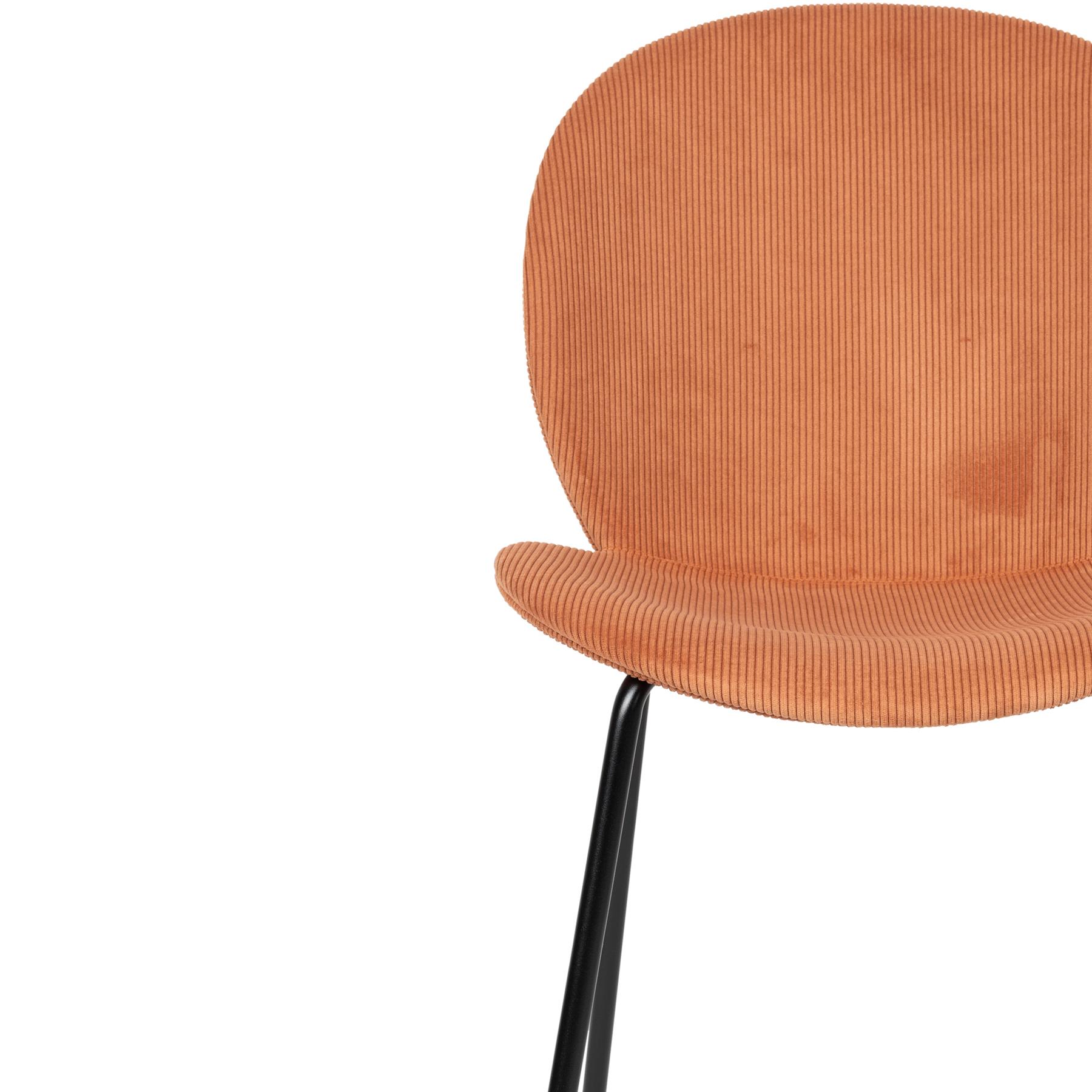 Zuiver Bonnet Eetkamerstoel - Terracotta