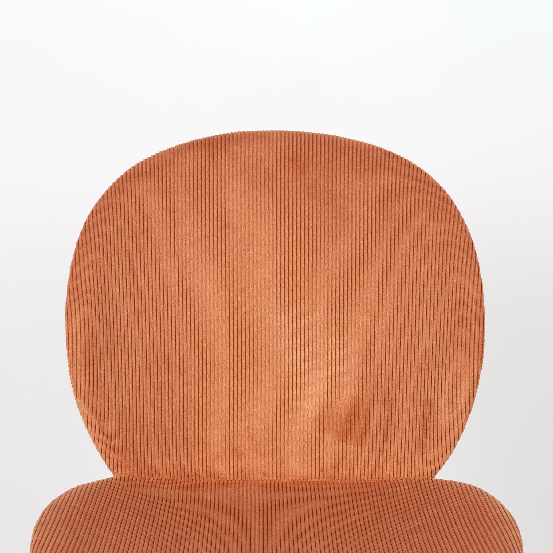 Zuiver Bonnet Eetkamerstoel - Terracotta