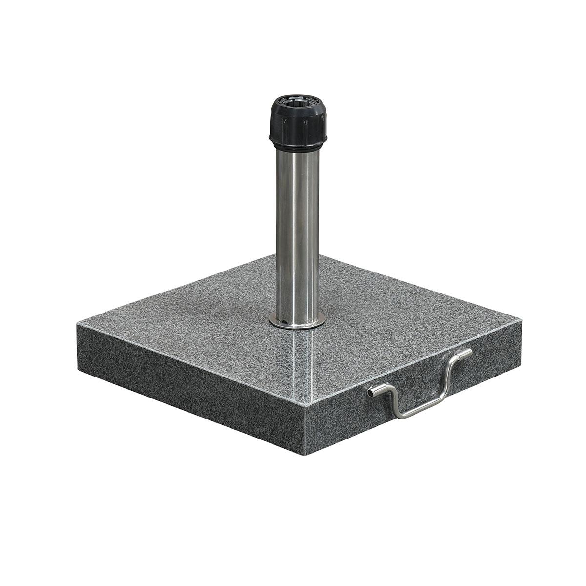 Garden Impressions Cosmo granieten parasolvoet 40 kg - space grey