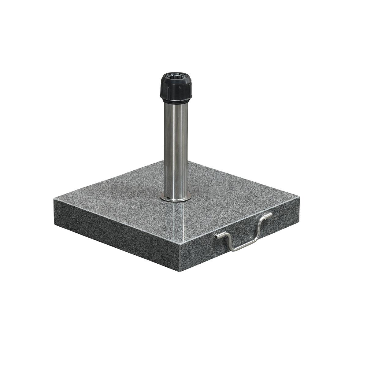Garden Impressions Cosmo granieten parasolvoet 30 kg - space grey