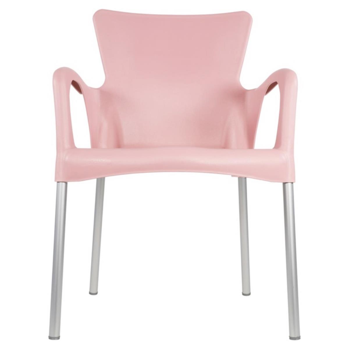 Lesli Living Bella terrasstoel roze