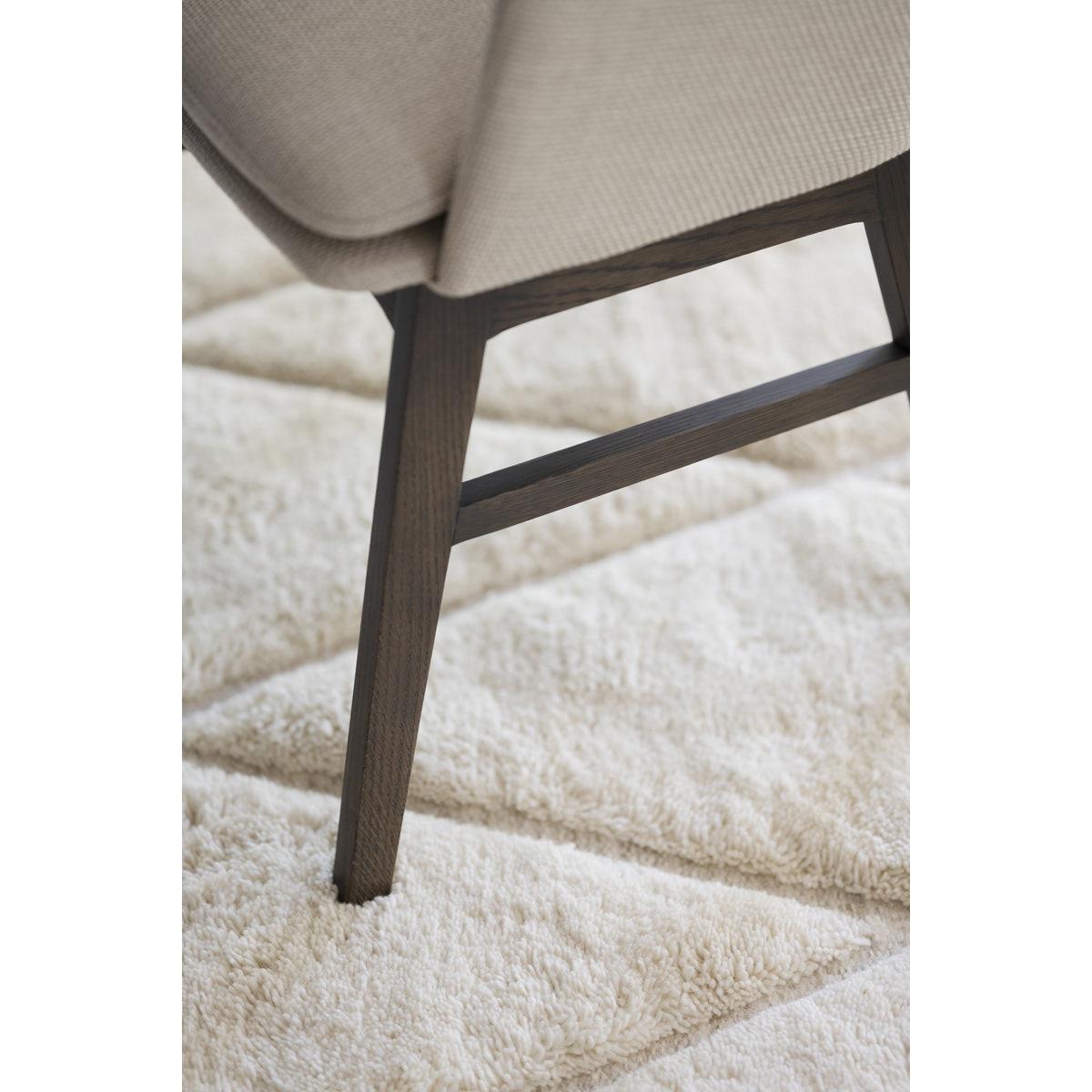 Rowico Home Windham Eetkamerstoel Beige - Donker Eiken - Set Van 2